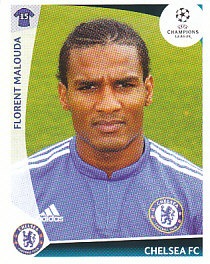 Florent Malouda Chelsea samolepka UEFA Champions League 2009/10 #220